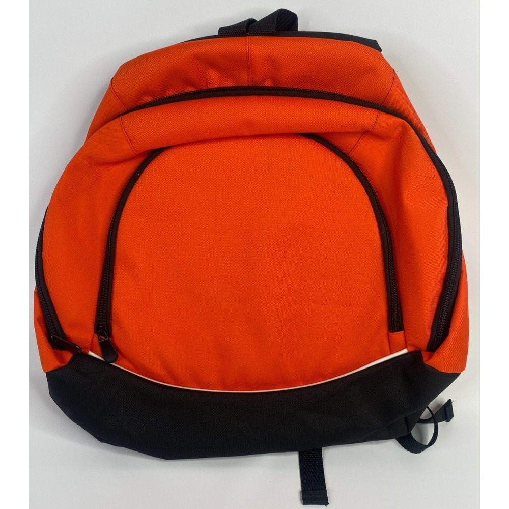 Augusta‎ Sportswear Backpack Unisex Large Orange Excellent Tri-Color Sporty Bag